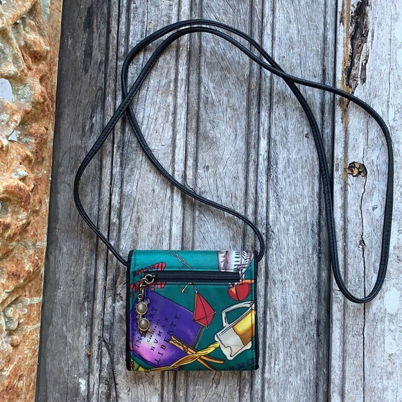 Vintage 90’s Nicole Miller Silk Mini Bag - Picture 3 of 13